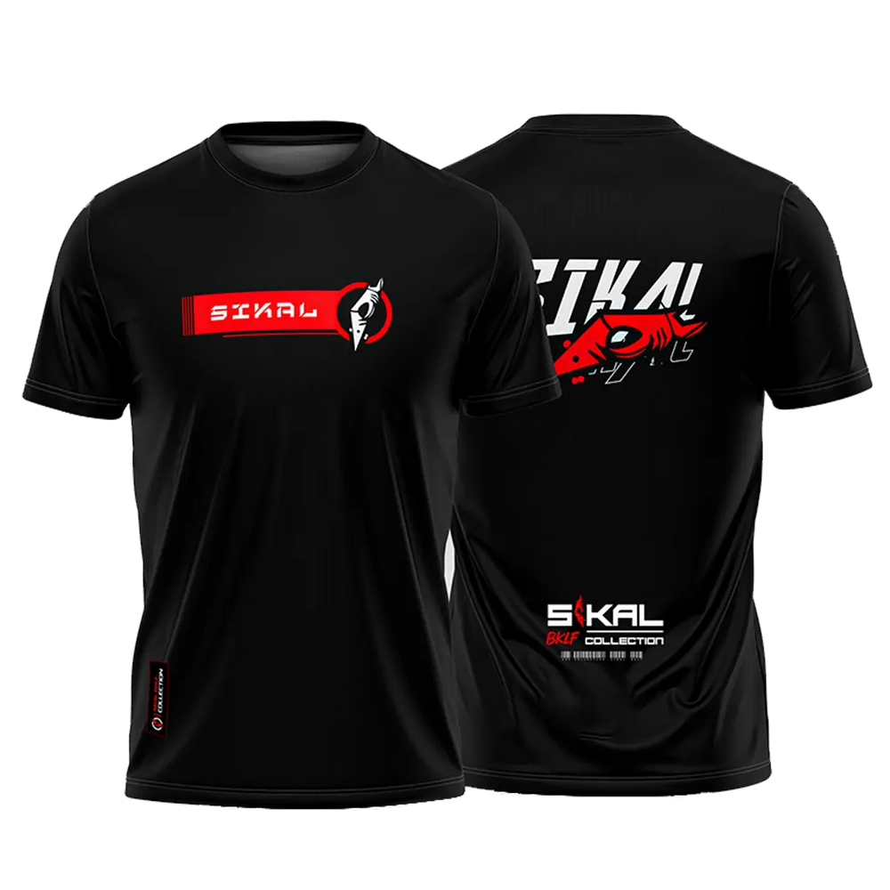 T - SHIRT SKL BKLF RED - SIKALSTORE