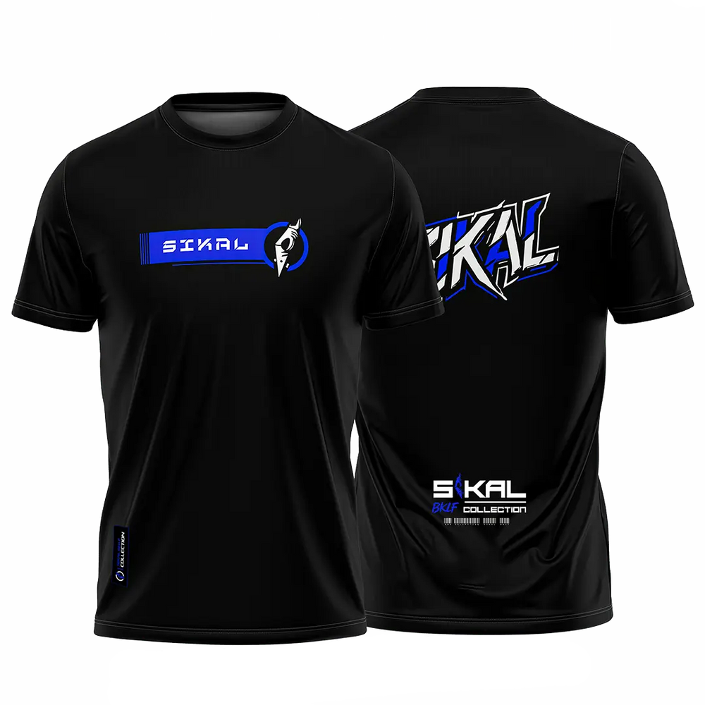 T - SHIRT SKL BKLF BLUE - SIKALSTORE