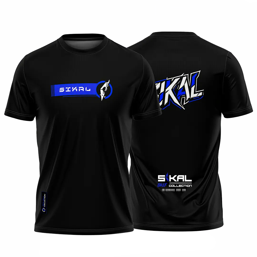 T - SHIRT SKL BKLF BLUE - SIKALSTORE